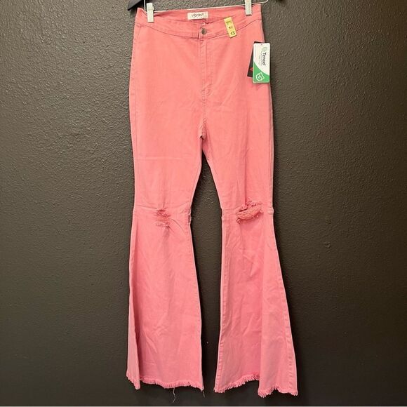 Vibrant M.i.U Bella Flare Jeans - Picture 6 of 15
